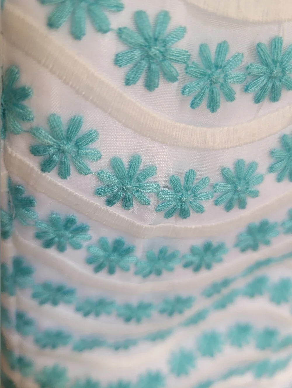 ​Lilly Pulitzer Leavens Strapless Dress in Shorely Blue Size 0 - Picture 4 of 15
